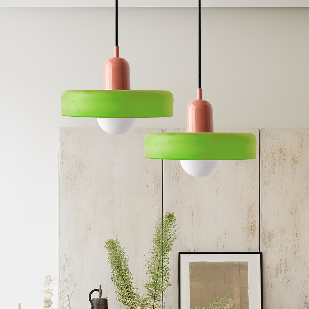 Leandro Bauhaus-Style Glass Pendant Light | Buy One, Get One