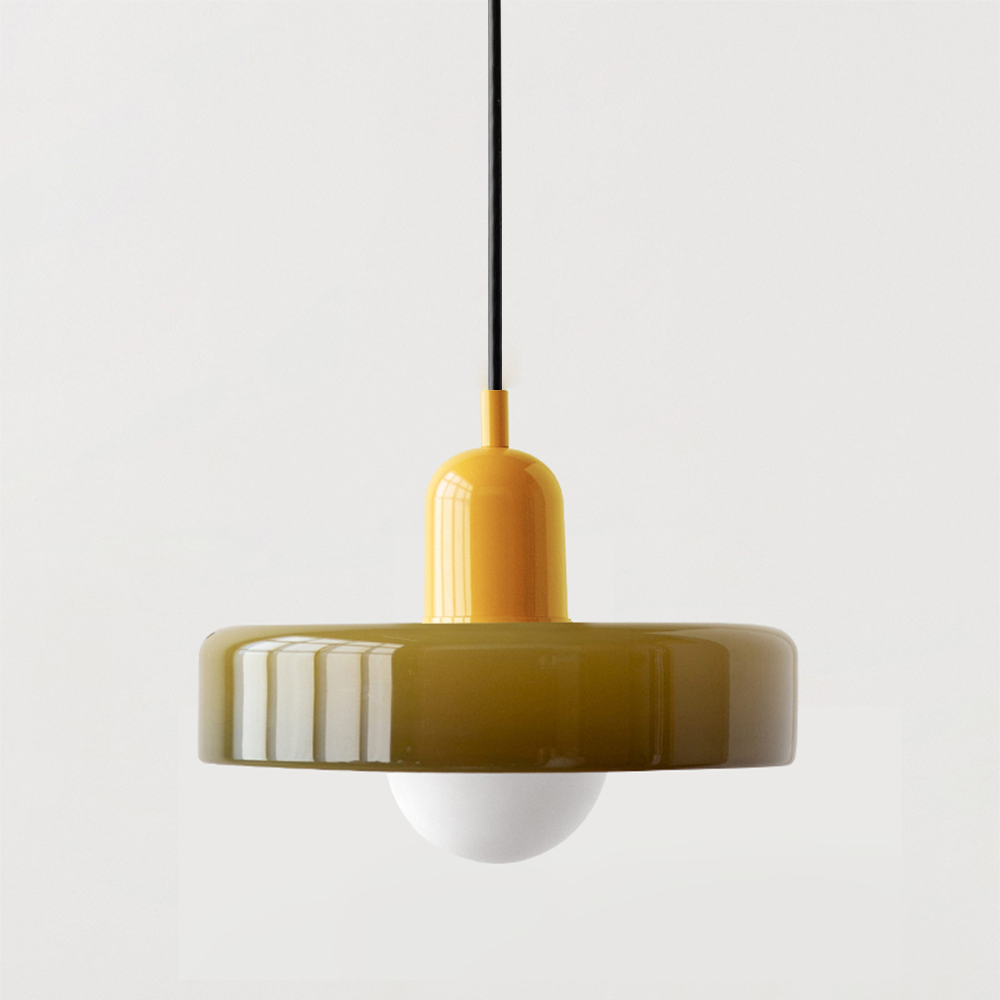 Leandro Bauhaus-Style Glass Pendant Light | Buy One, Get One