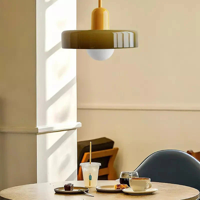 Leandro Bauhaus-Style Glass Pendant Light | Buy One, Get One