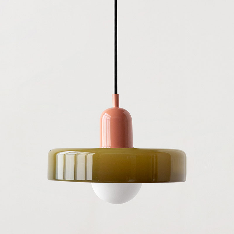 Leandro Bauhaus-Style Glass Pendant Light | Buy One, Get One