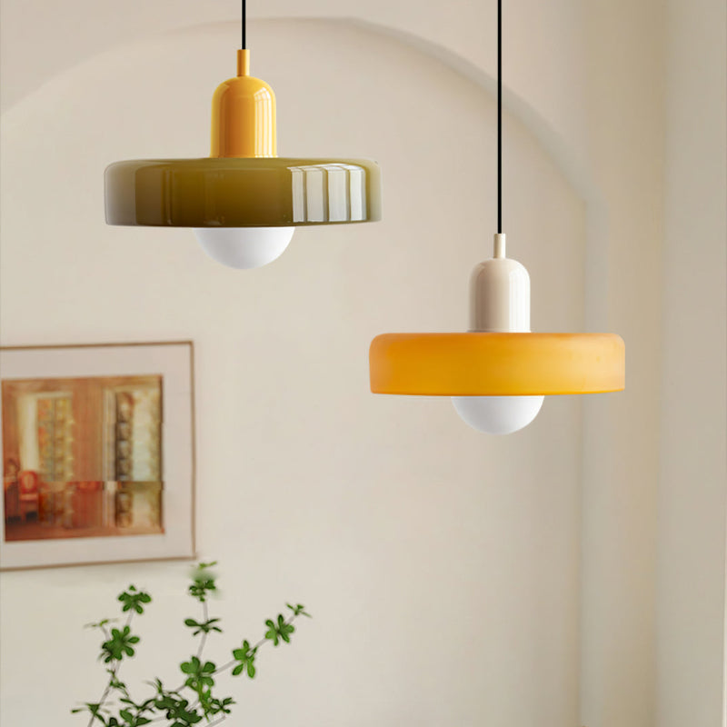 Leandro Bauhaus-Style Glass Pendant Light | Buy One, Get One