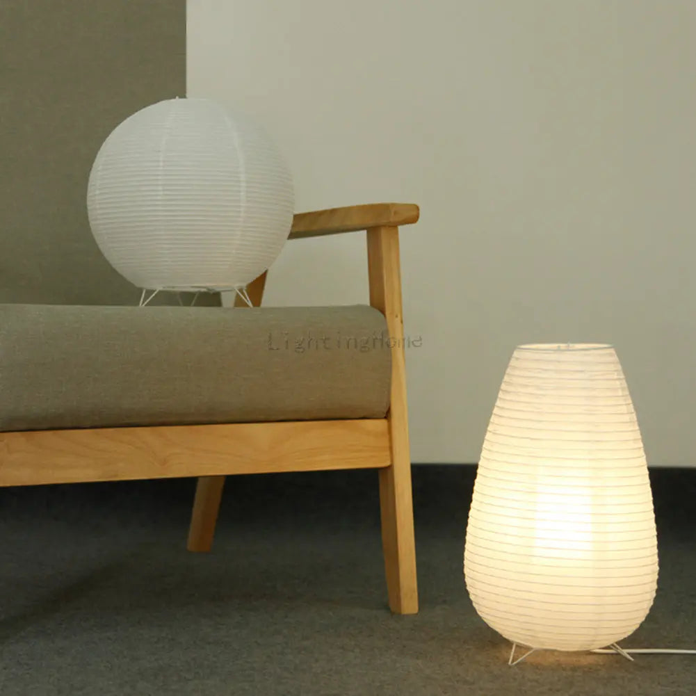 Aimi Japanese Washi Table Lamp - Buy One, Get One Free!
