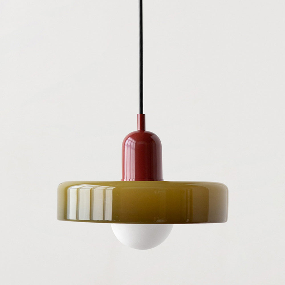 Leandro Bauhaus-Style Glass Pendant Light | Buy One, Get One
