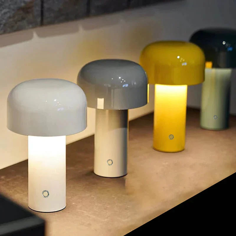 Rome Wireless Mushroom Table Lamp - Buy One, Get One Free!