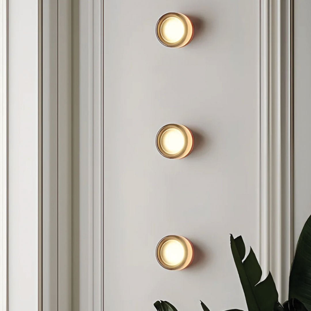 Dominic Dimple Wall Lamp - Buy One, Get One Free!