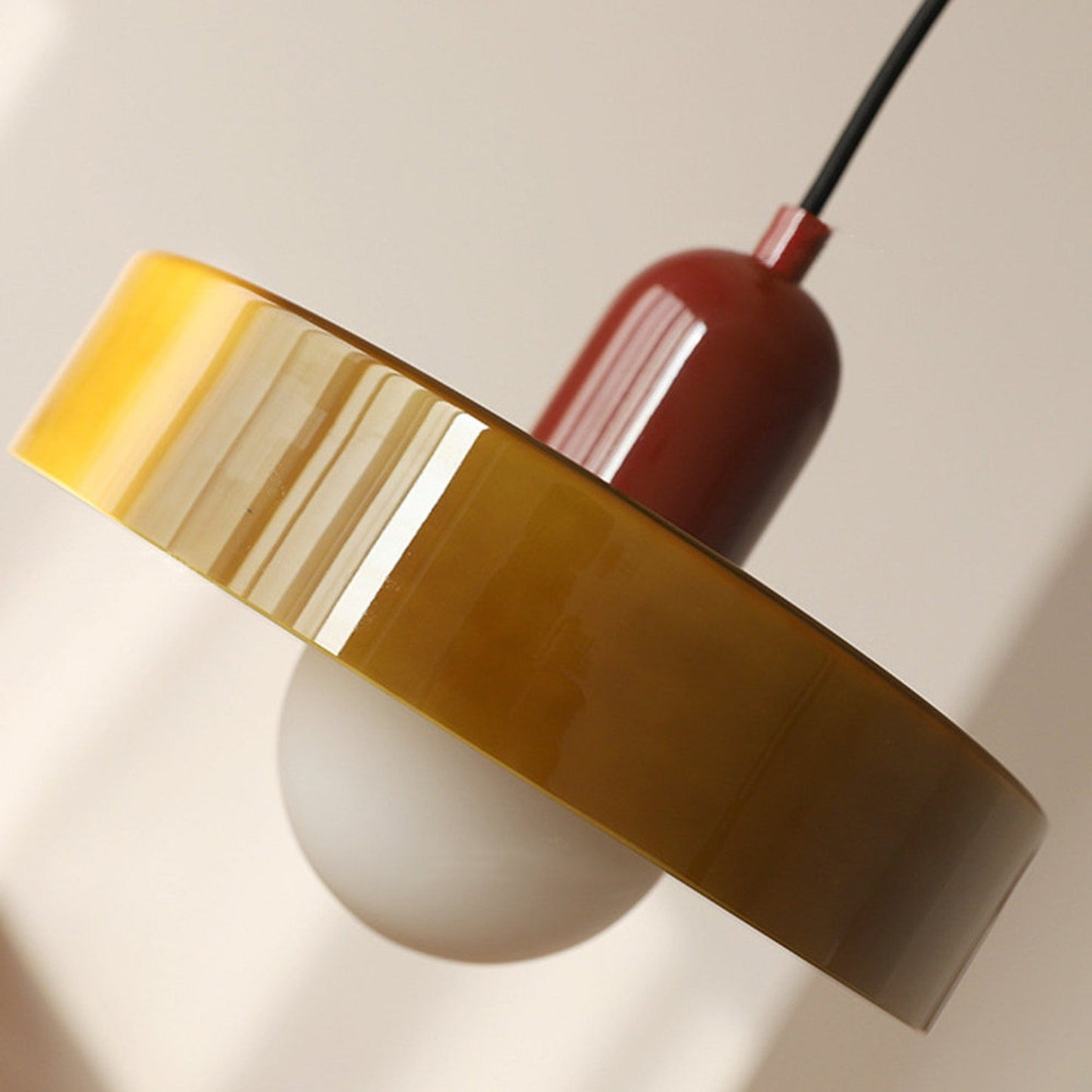 Leandro Bauhaus-Style Glass Pendant Light | Buy One, Get One