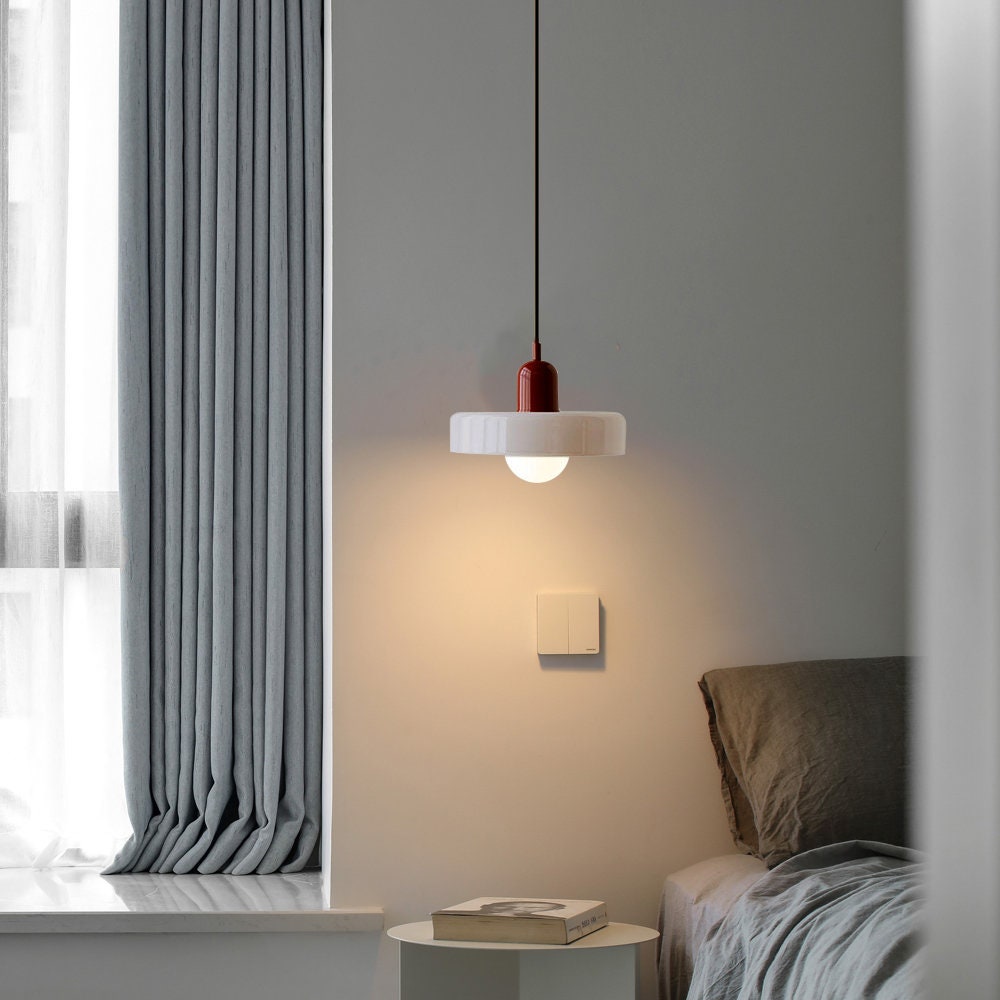 Leandro Bauhaus-Style Glass Pendant Light | Buy One, Get One